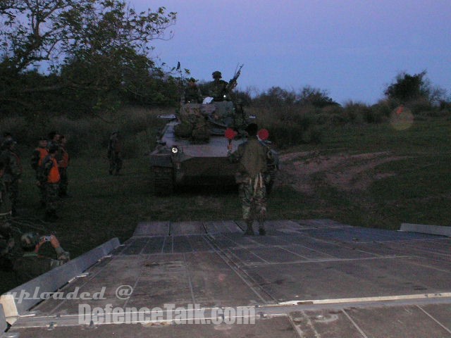 Exercise of the Cpo Ej II - Argentine Army