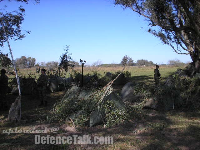 Exercise of the Cpo Ej II - Argentine Army