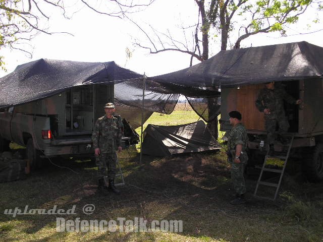 Exercise of the Cpo Ej II - Argentine Army