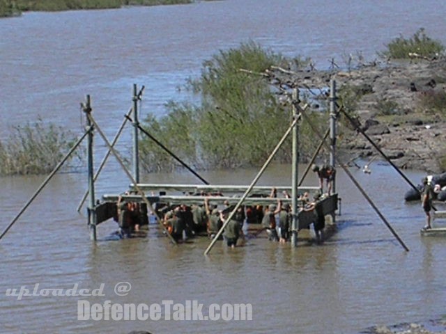 Exercise of the Cpo Ej II - Argentine Army