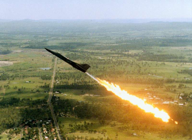 F-111 Torching up