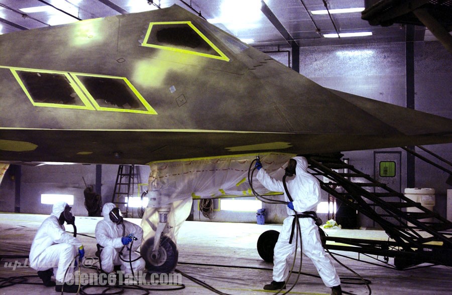 F-117 Nighthawk in Raptor color - United States Air Force (USAF)