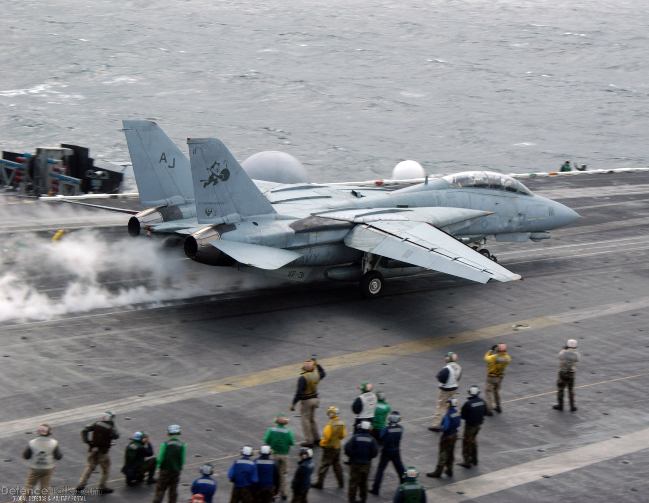 F-14 Tomcat Fighter's Final Deployment - US Navy