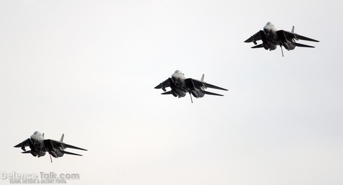 F-14 Tomcat Fighter's Final Deployment - US Navy