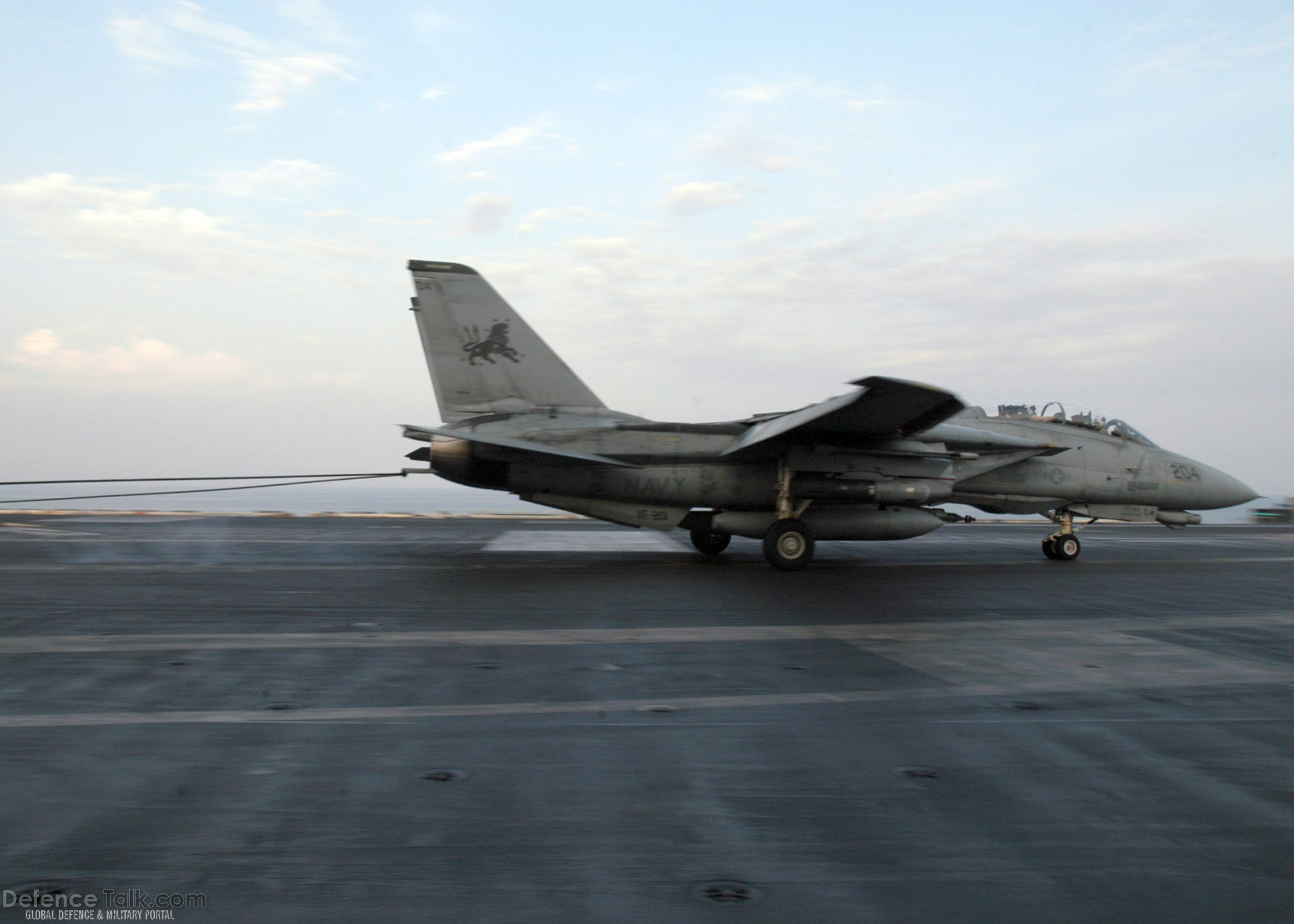 F-14 Tomcat Fighter's Final Deployment - US Navy