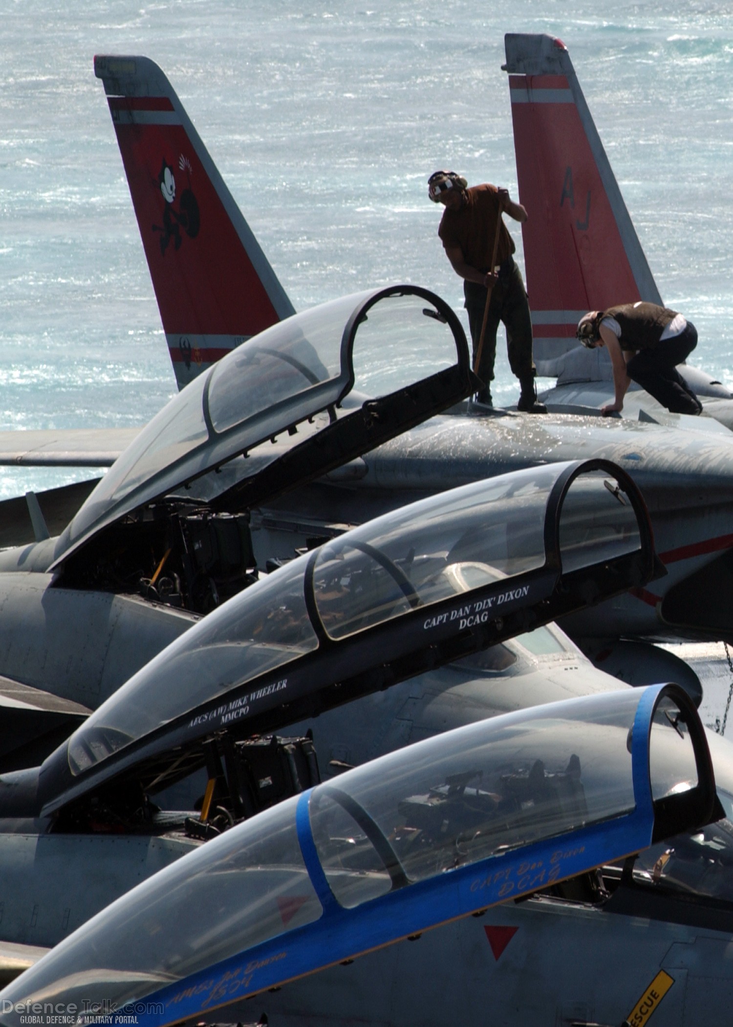 F-14 Tomcat Fighter's Final Deployment - US Navy