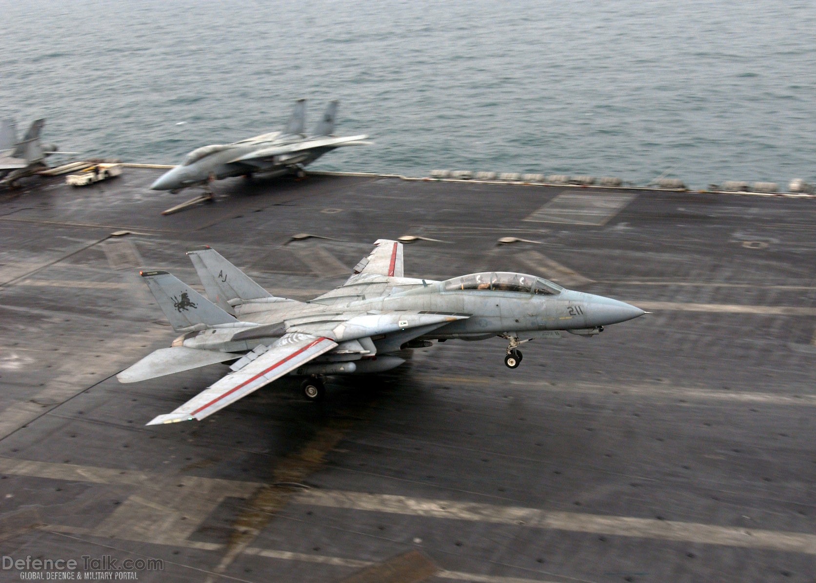 F-14 Tomcat Fighter's Final Deployment - US Navy