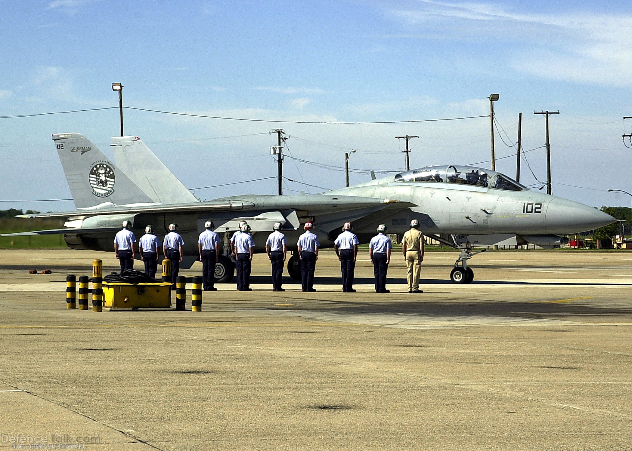 F-14 Tomcat Final Deployment - Sunset Ceremony