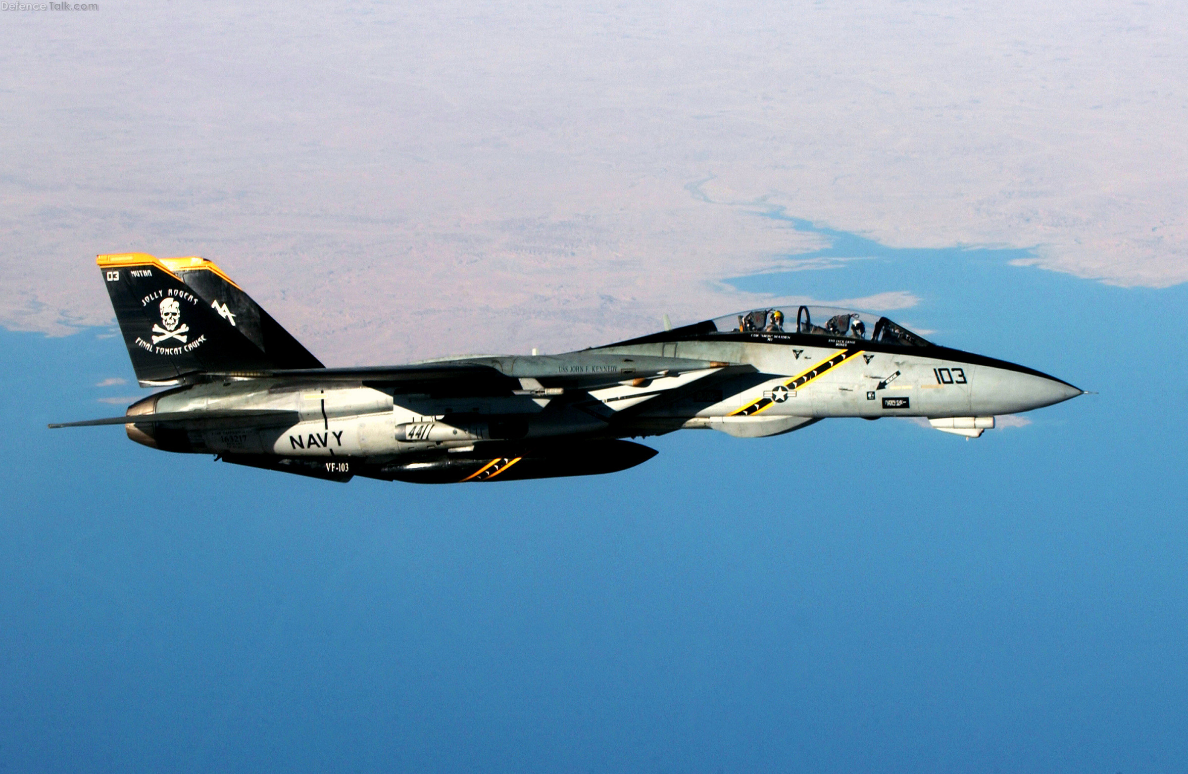 F-14B combat mission over Iraq