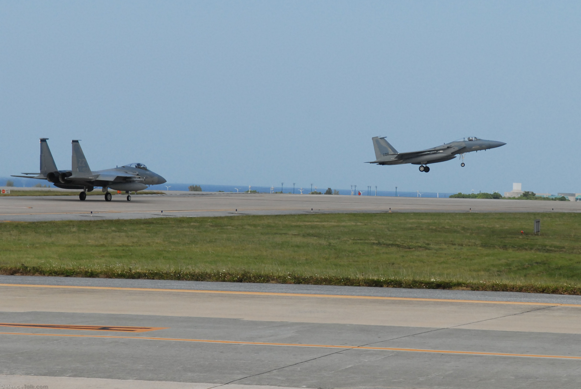 F-15 during combat capability exercise