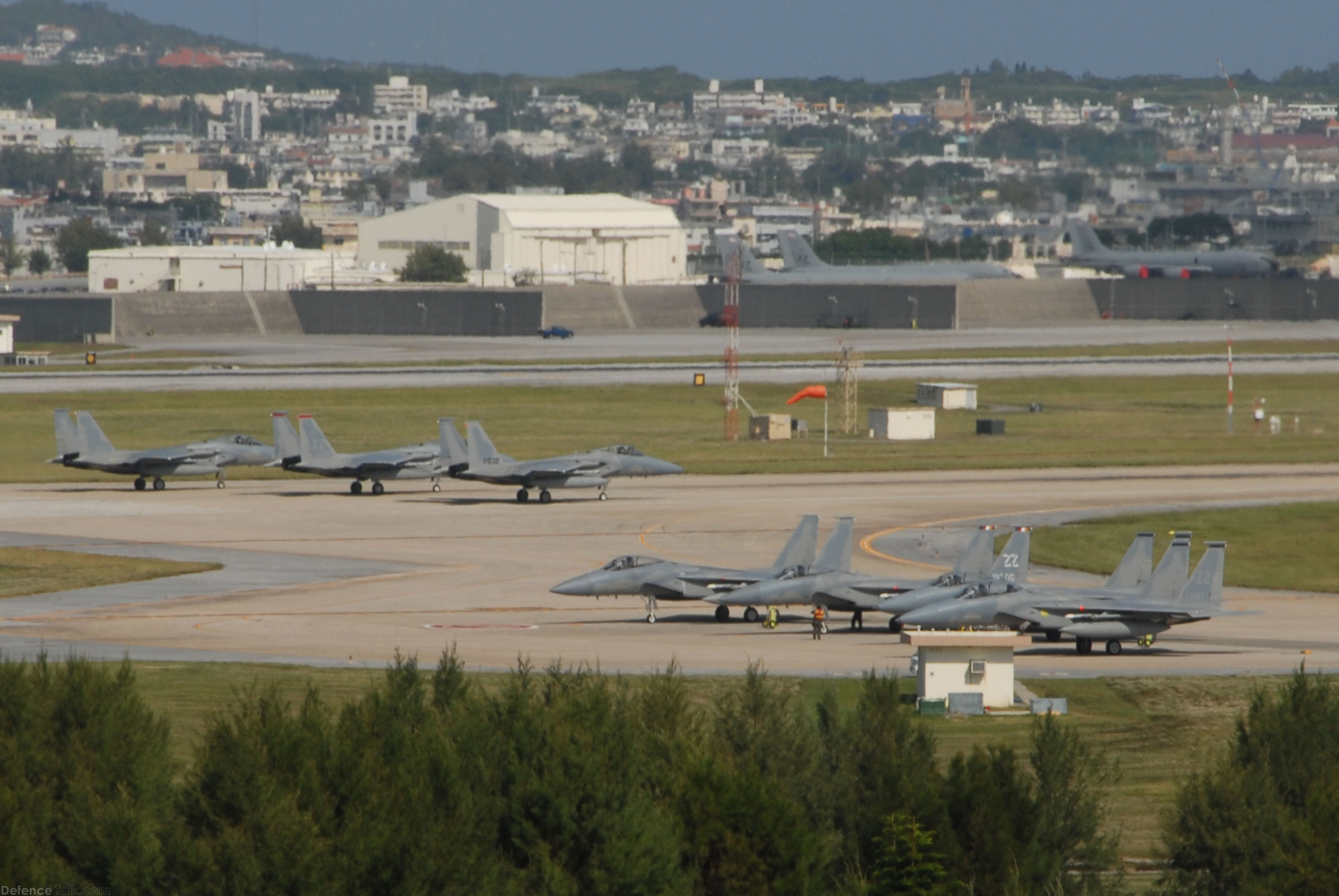 F-15 during combat capability exercise