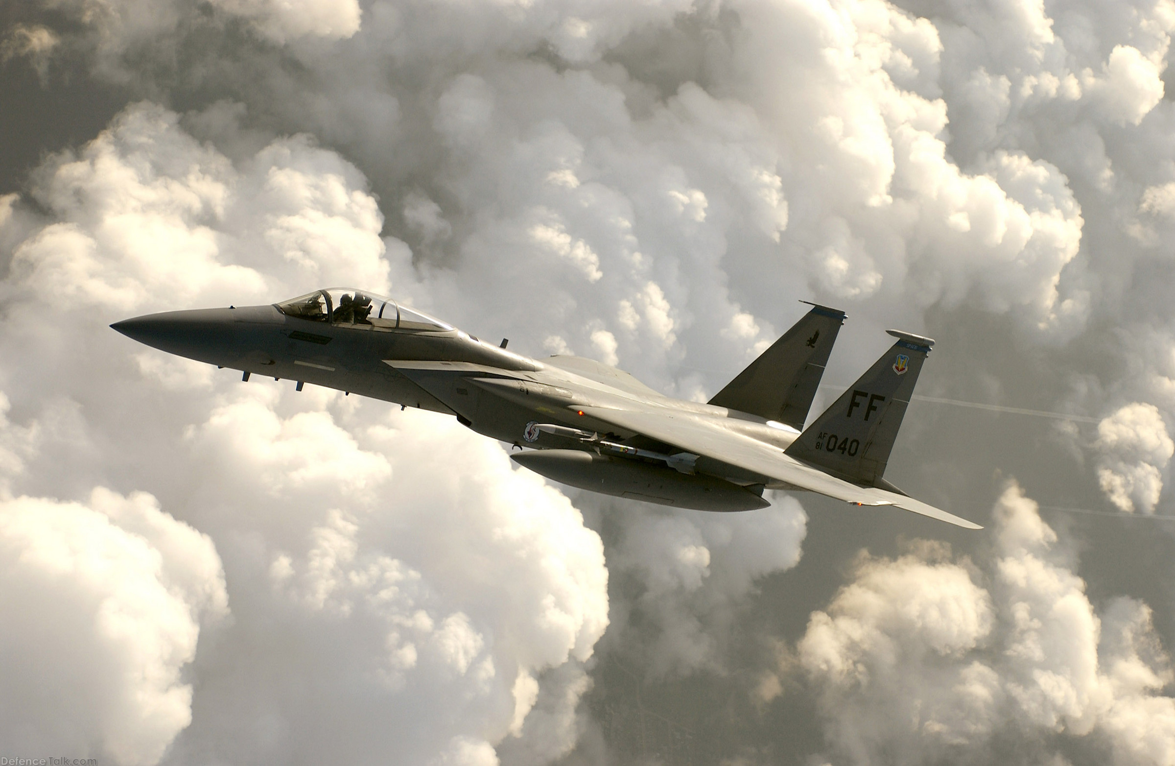 F-15 Eagles from the Florida Air National Guard