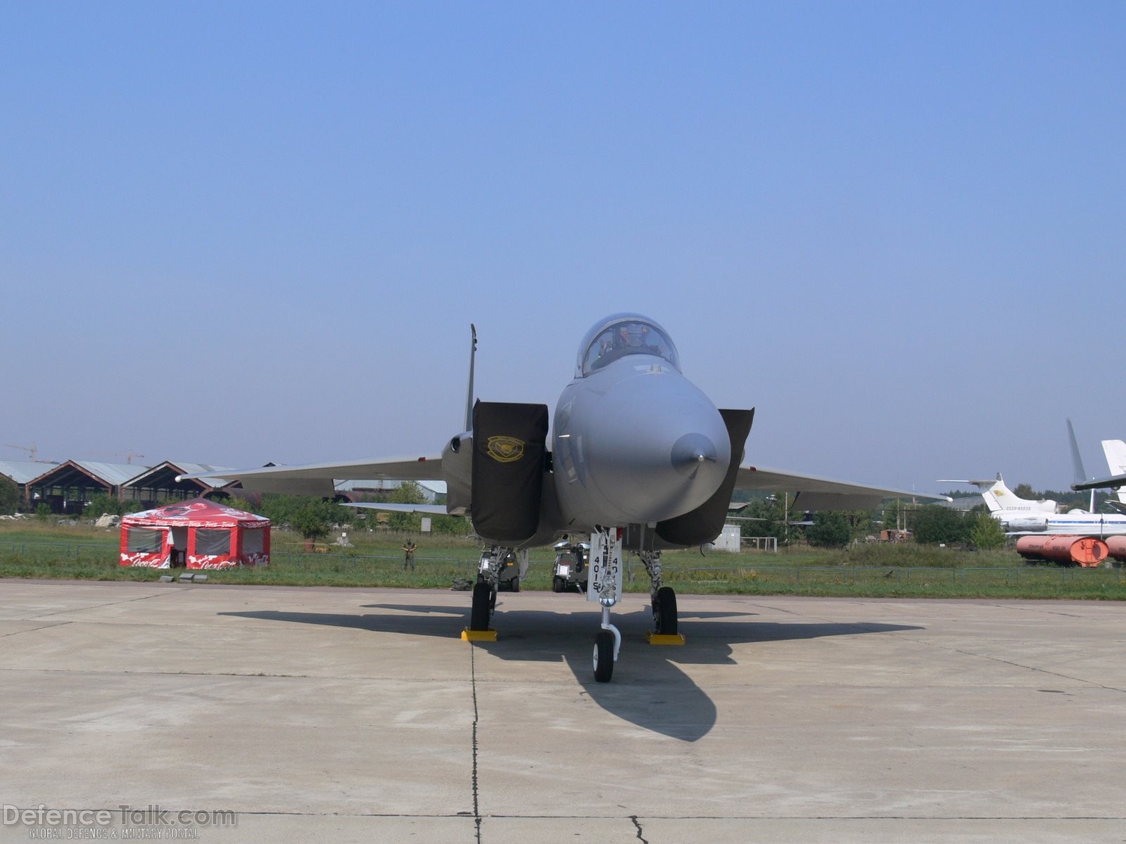 F-15 Fighter Aircraft - MAKS 2007 Air Show