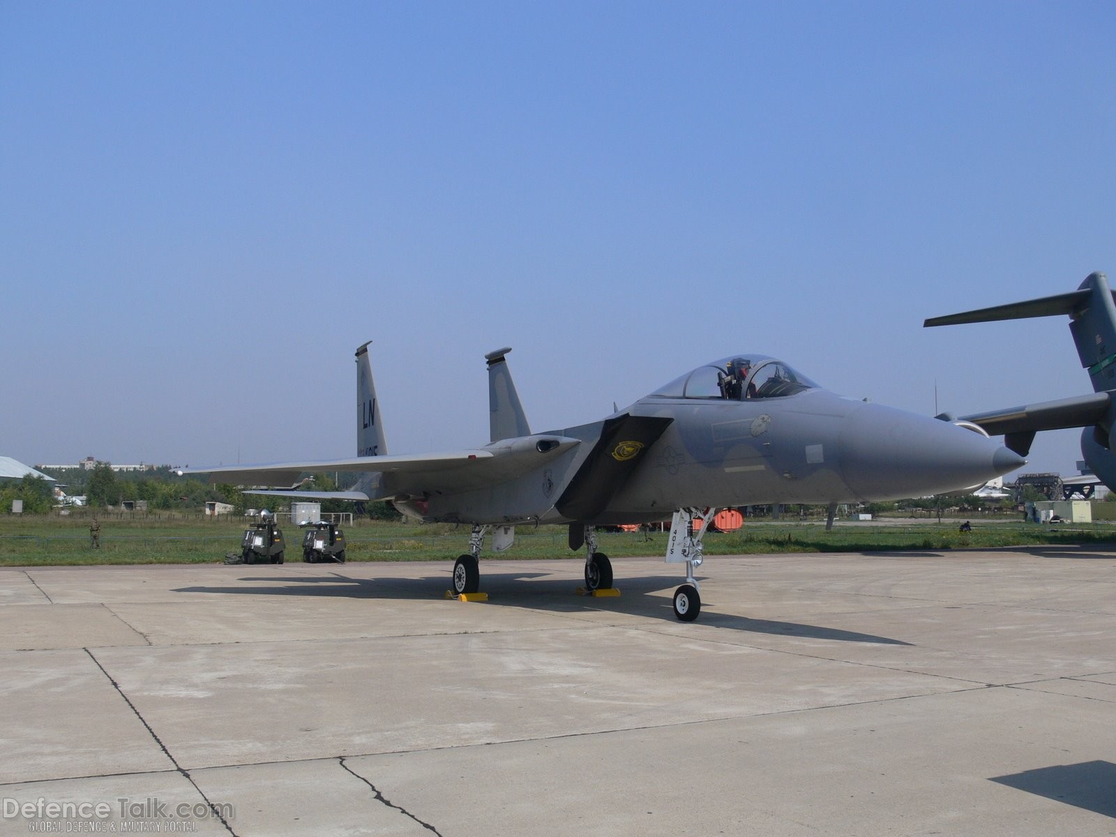 F-15 Fighter, USAF - MAKS 2007 Air Show