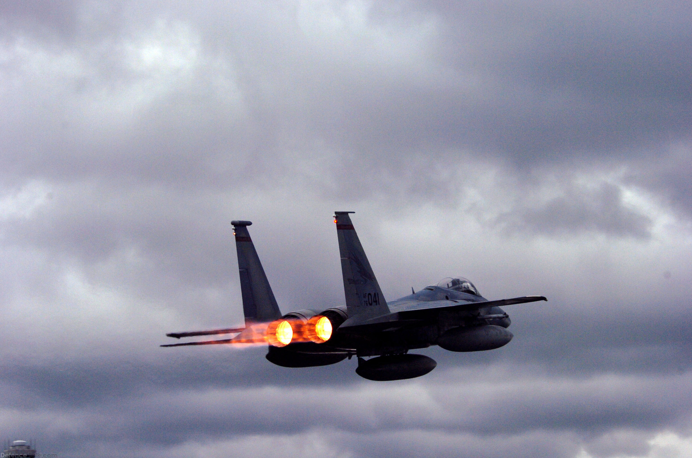 F-15 from the 142nd Fighter Wing