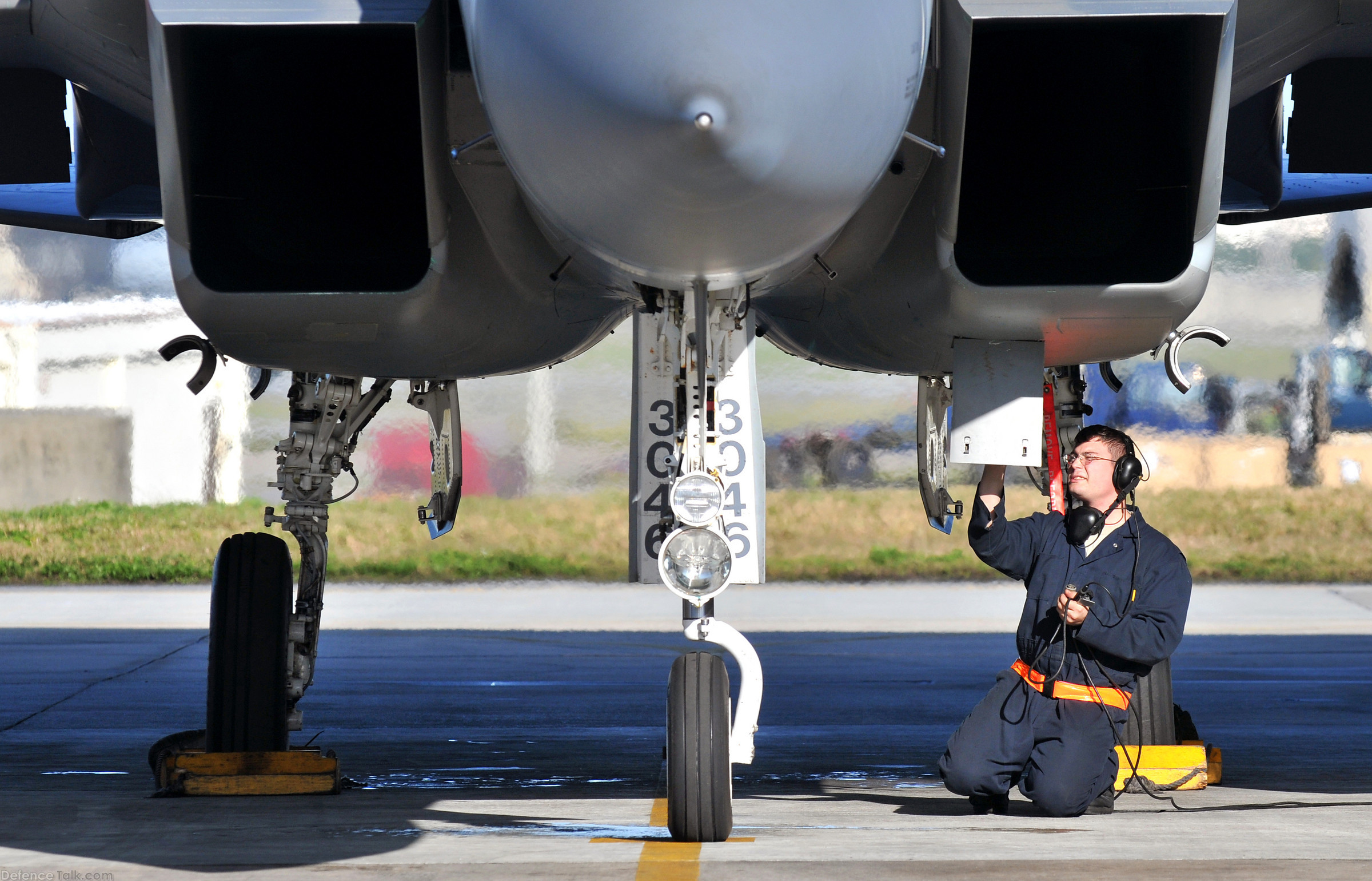 F-15C Aircraft Maintenance - USAF-JASDF Training