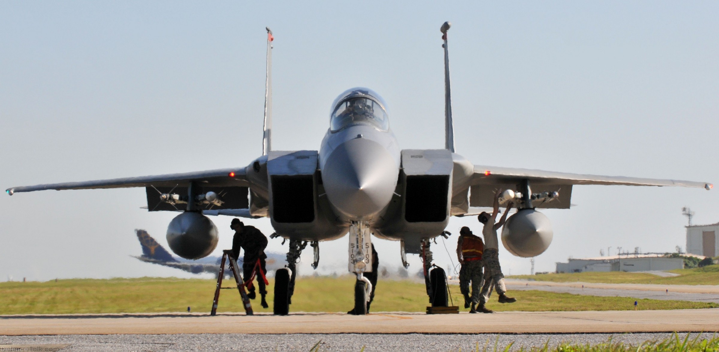 F-15C final checkup - US-JASDF Training