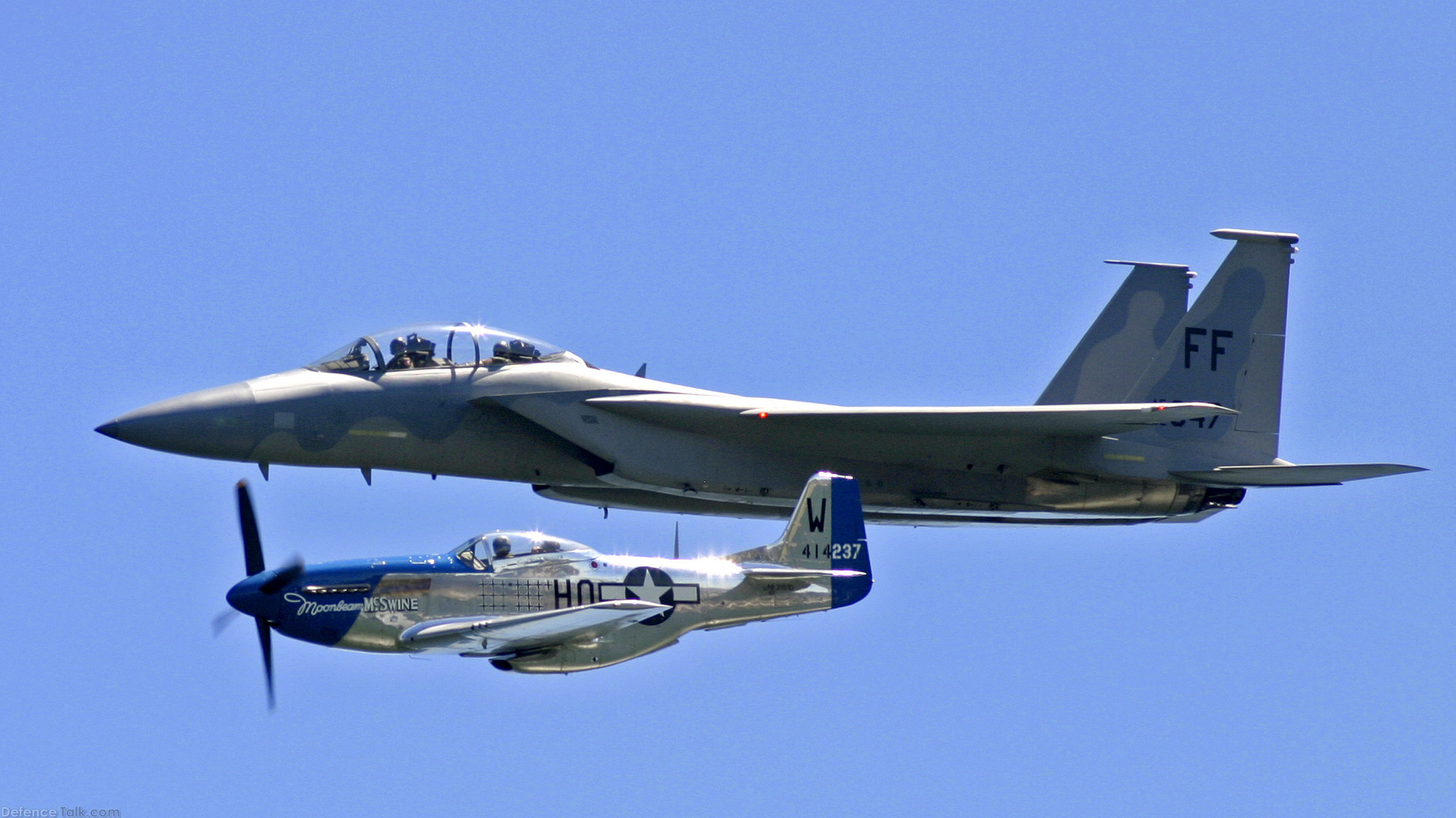 F-15E at Milwaukee air show