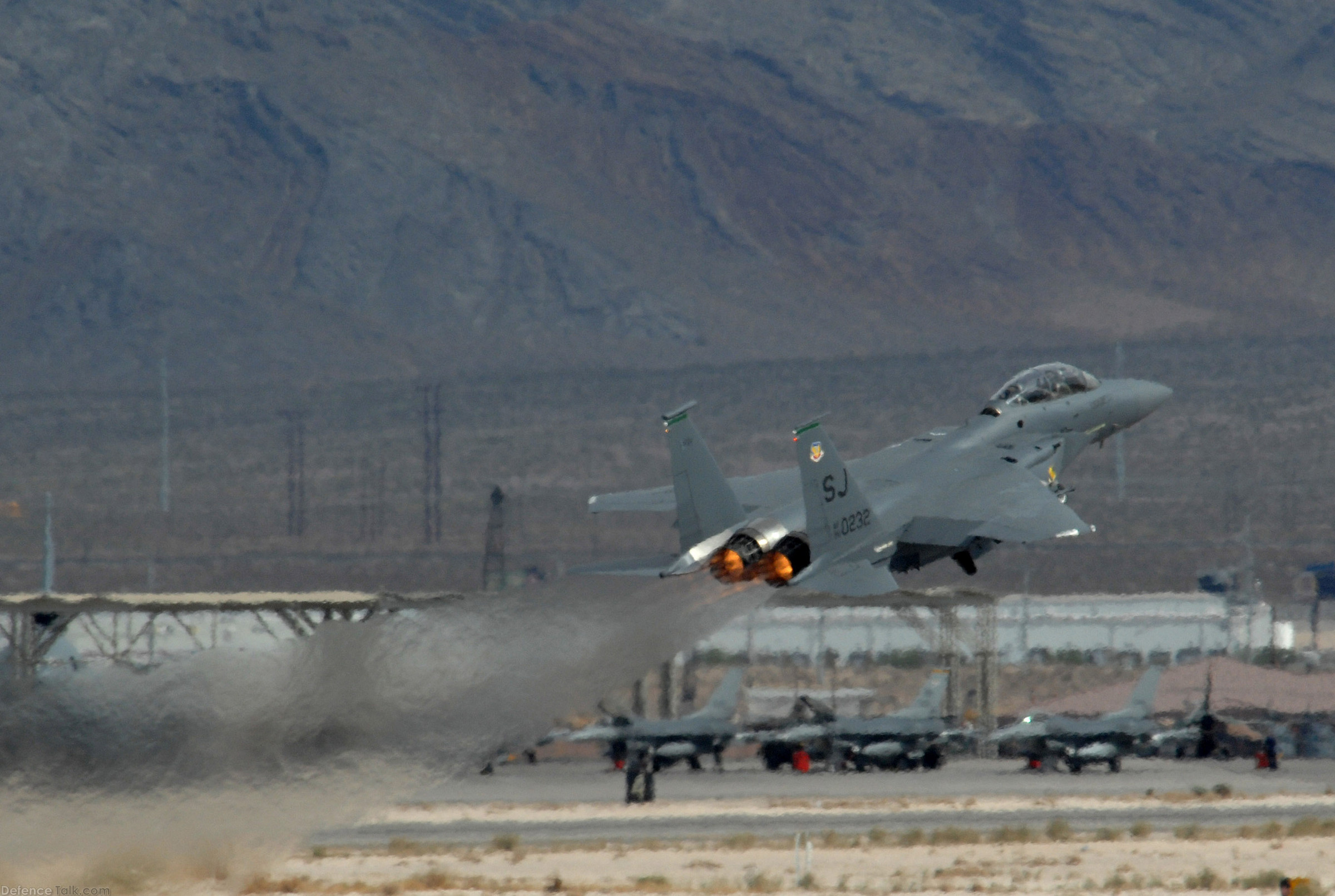 F-15E during Exercise Green Flag