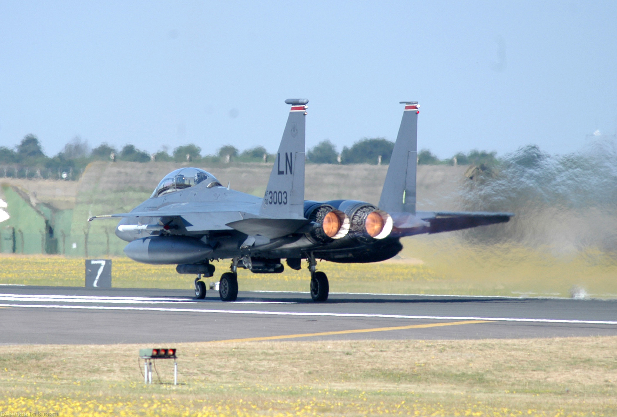 F-15E during Training Mission