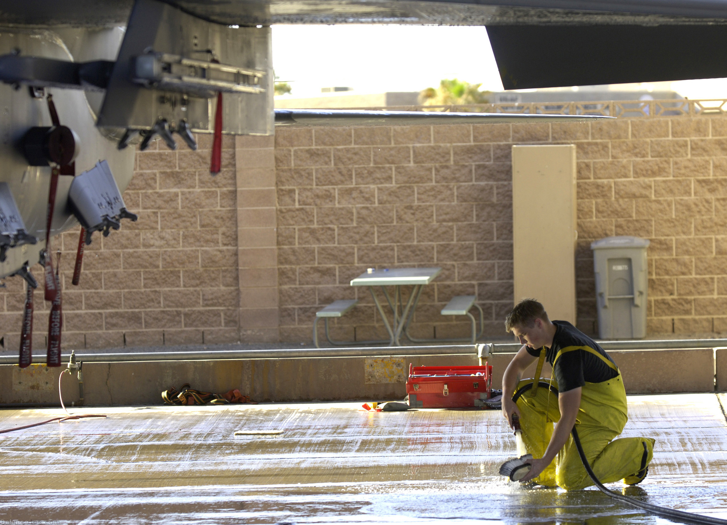 F-15E periodic cleaning, USAF