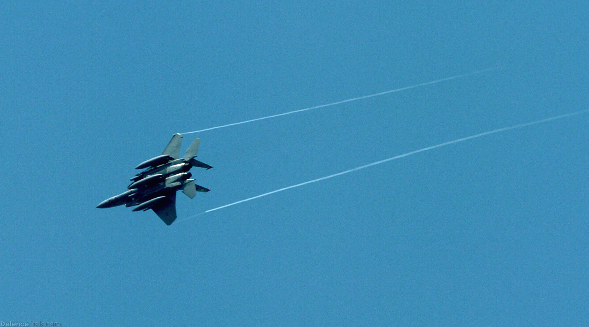 F-15E Strike Eagle show of force