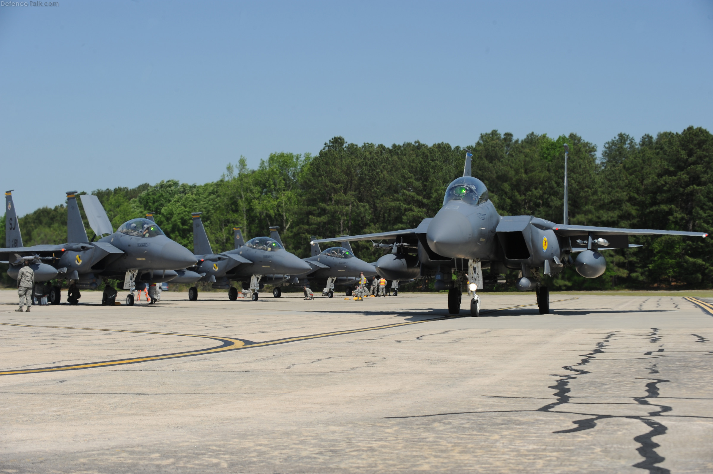 F-15E Strike Eagles Turkey Shoot