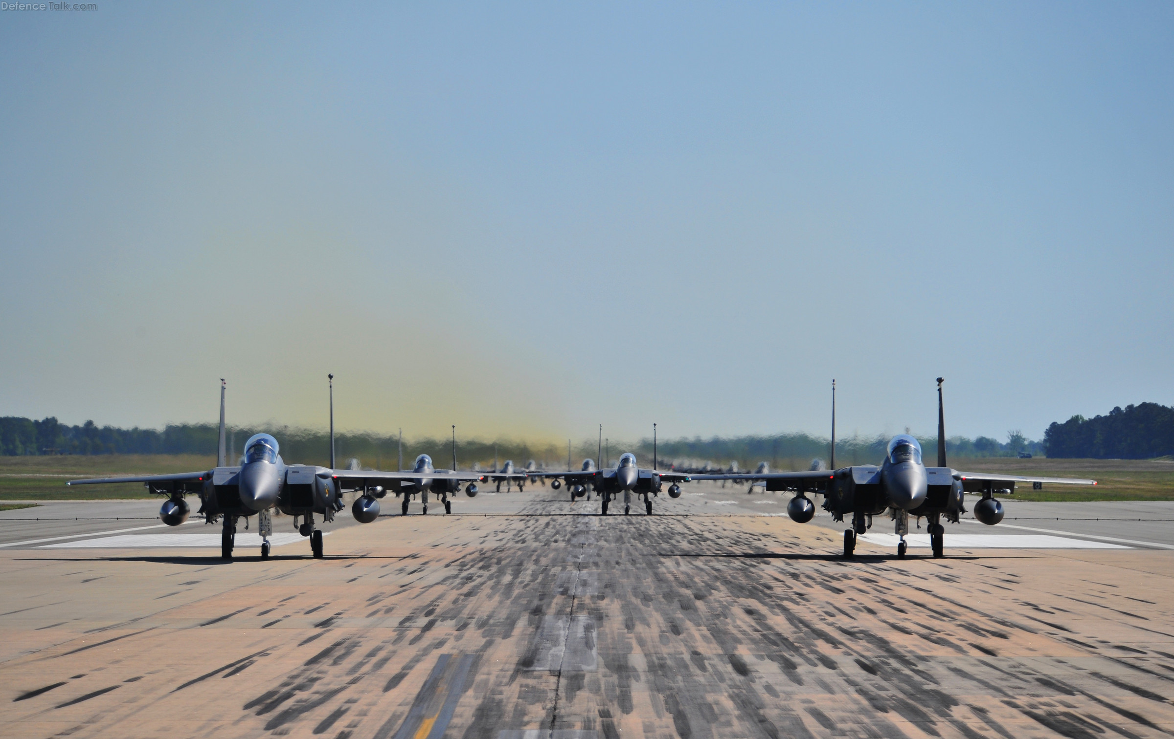 F-15E Strike Eagles Turkey Shoot