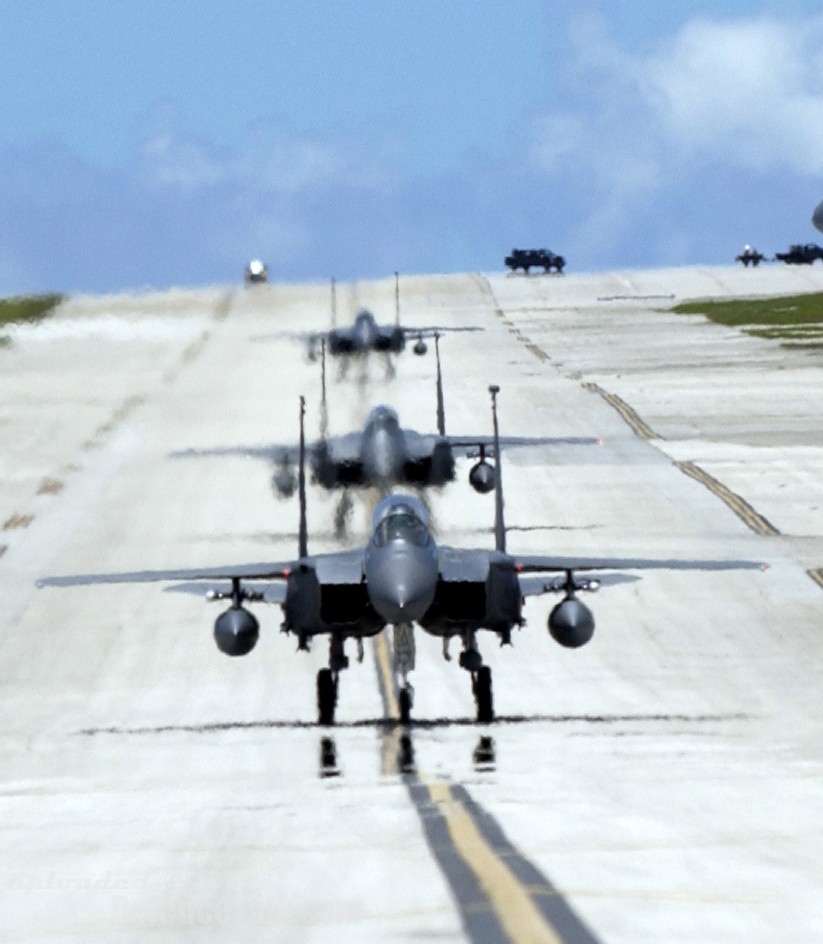 F-15E Strike Eagles - Valiant Shield 2006.