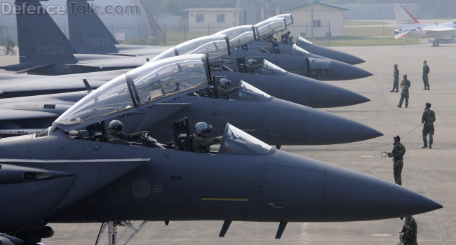 F-15K Fighters, South Korea - Max Thunder Exercise