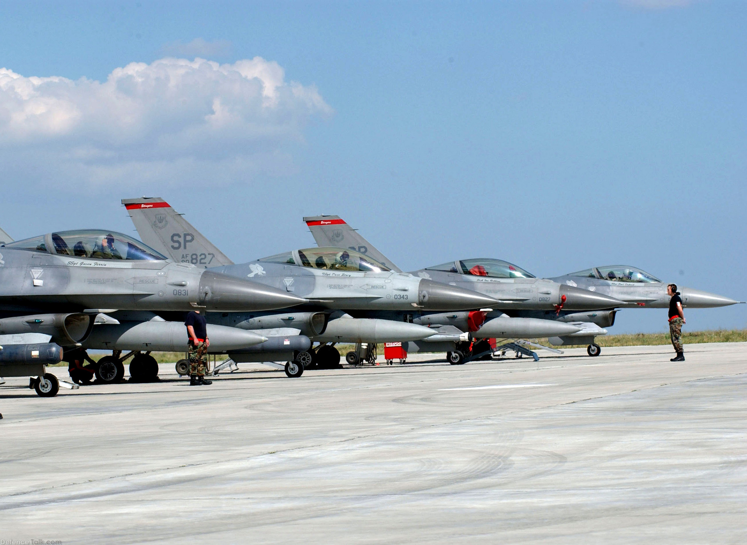 F-16 Aircraft at Viper Lance 2006