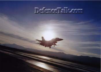 F-16 C FIGHTING FALCON Sunset