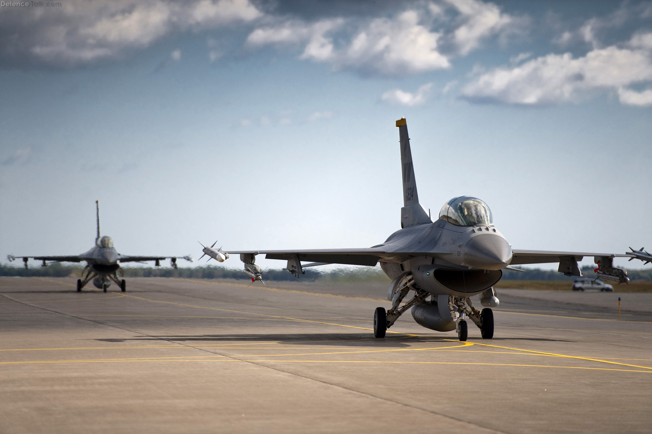 F-16 Falcons at Misawa, AFB, JAPAN