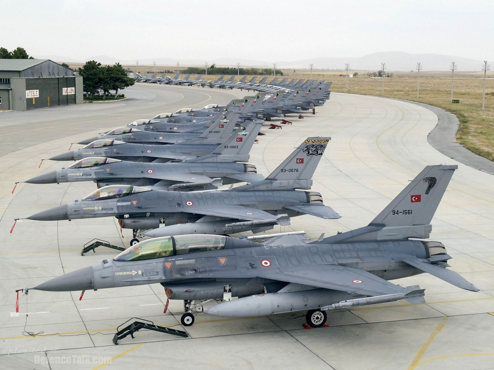 F-16 Fighter Jet Pakistan and Turkish Air Forces