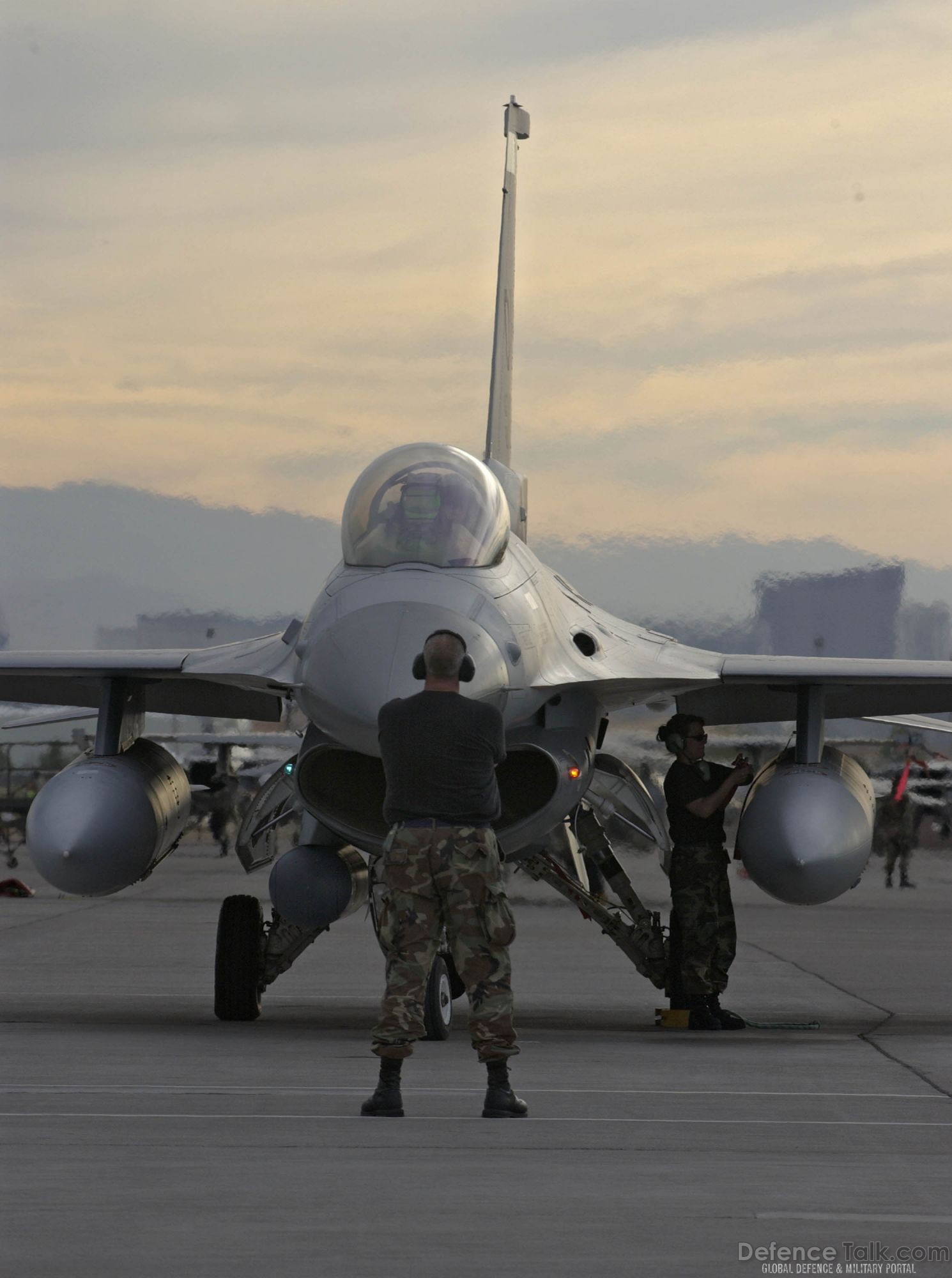 F-16 Fighter - Red Flag, Air Forces Exercise