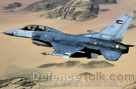 F-16 Fighter - Royal Jordanian Air Force