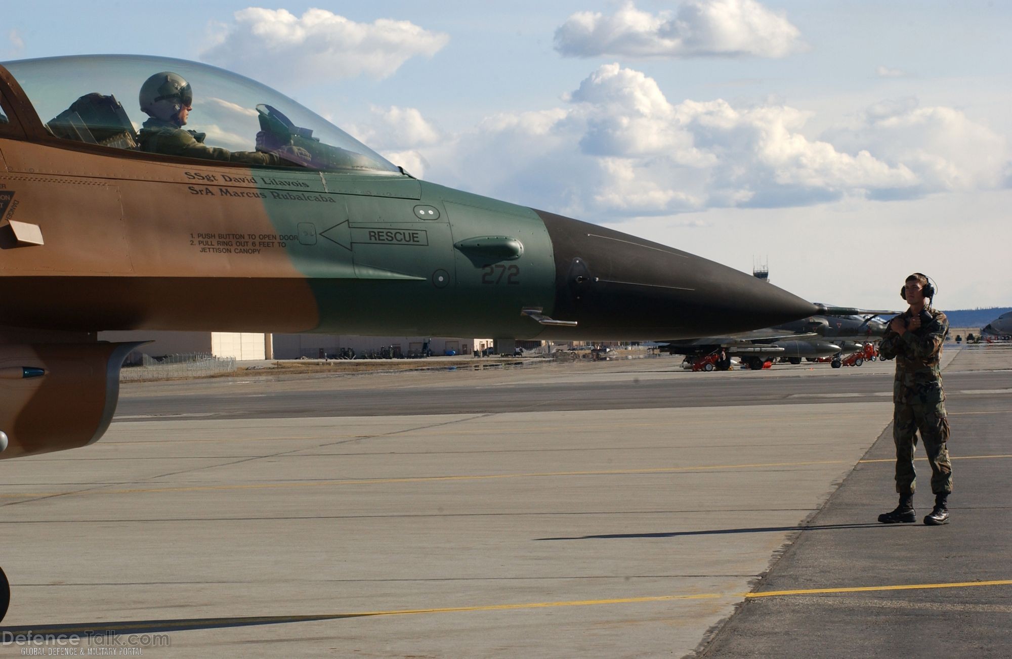 F-16 Fighting Falcon, 64th Aggressor Squadron - US Air Force Exercise