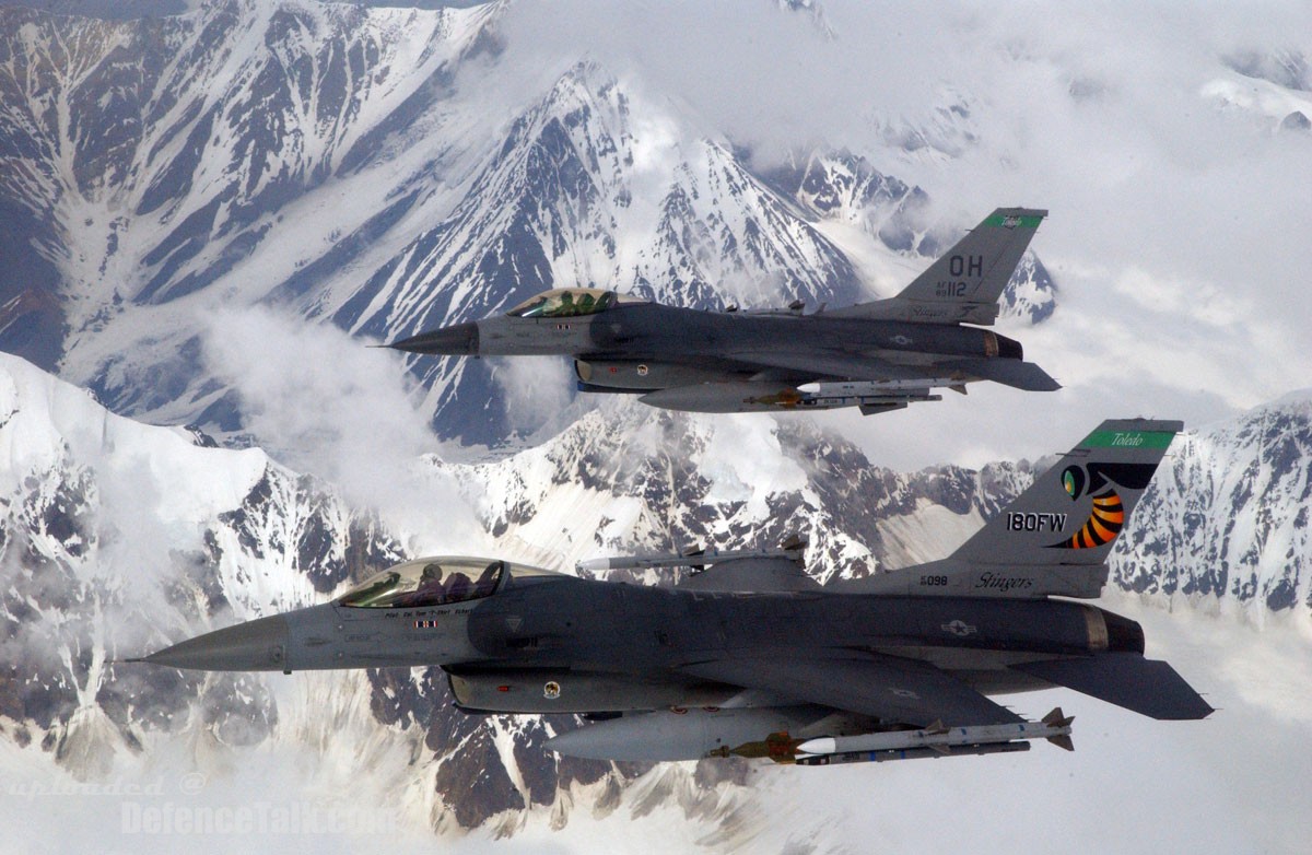 F-16 Fighting Falcon during Exercise Northern Edge 2006