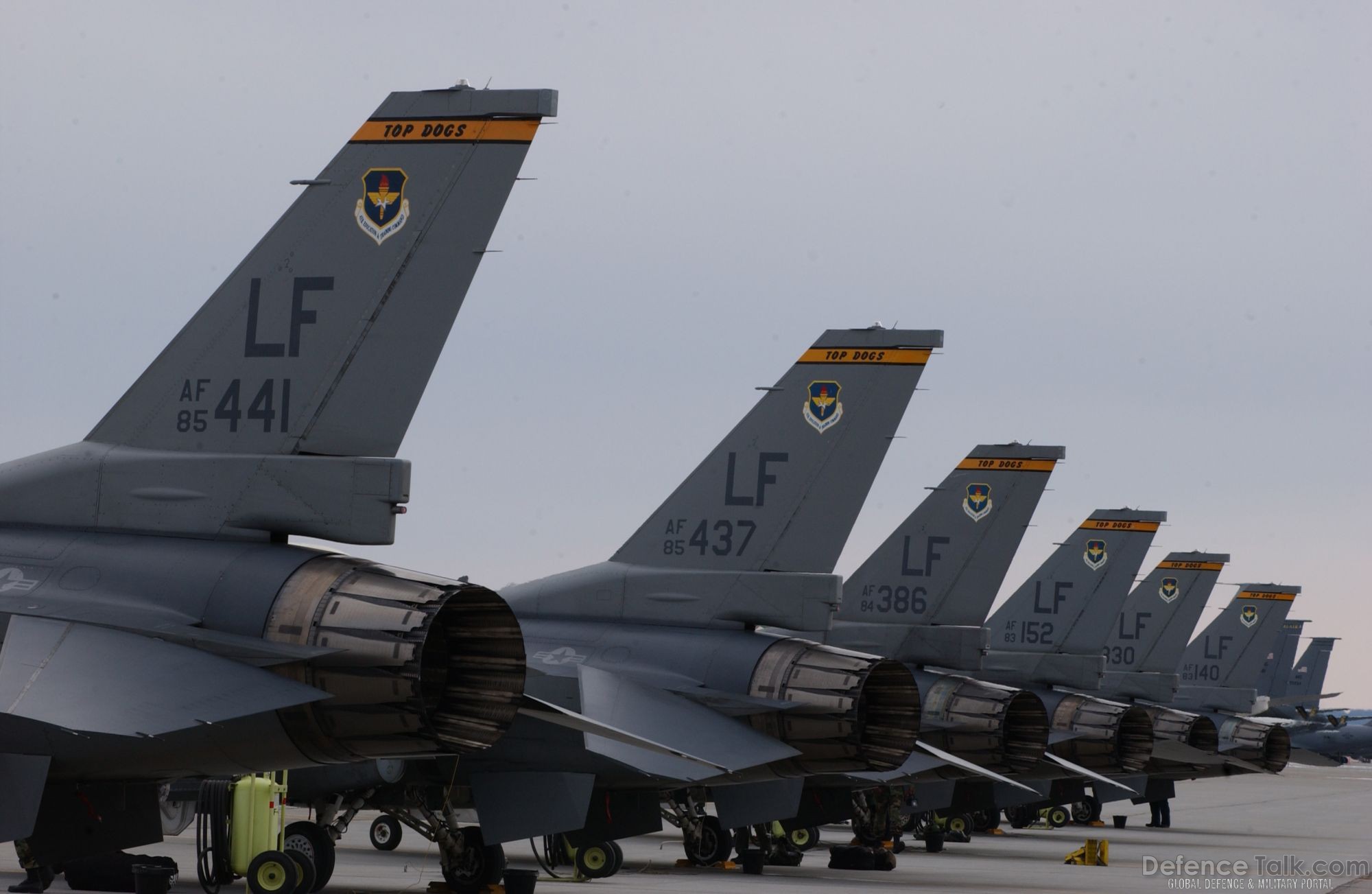 F-16 Fighting Falcons - Red Flag 2007, US Air Force