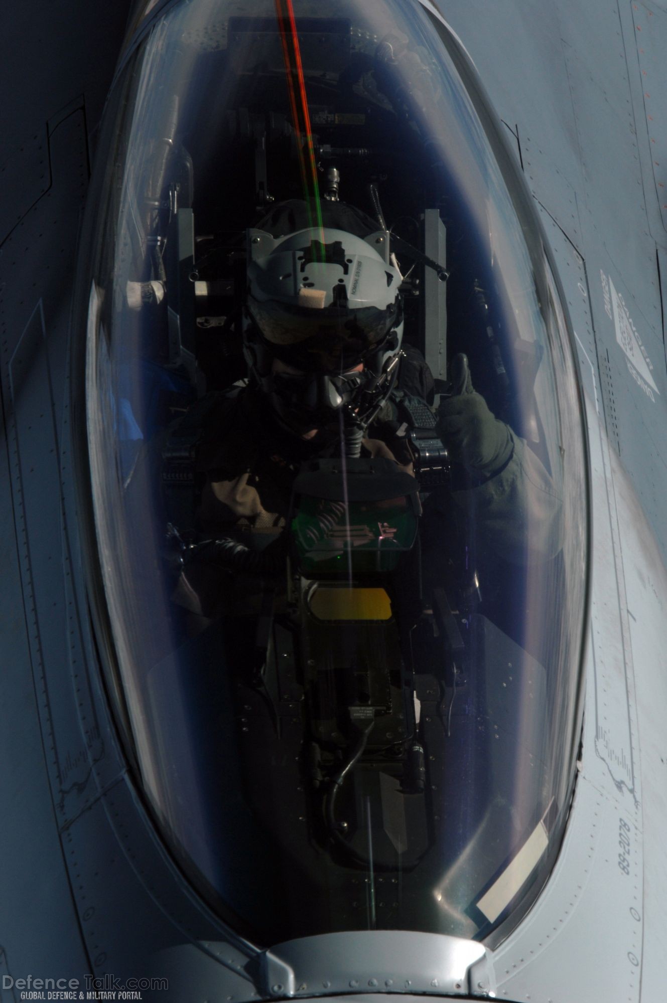 F-16 pilot, Fighter Aircraft - Red flag 2007