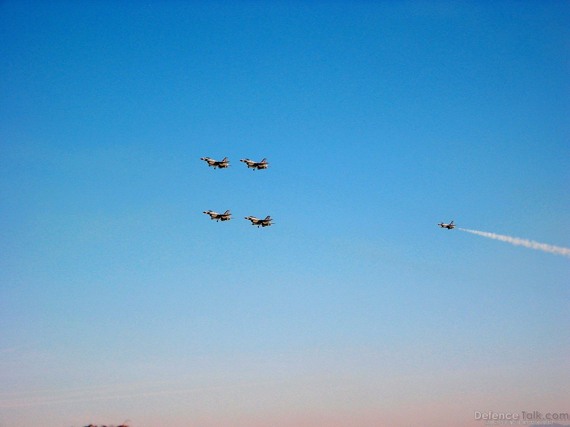 F-16, Thunderbirds - NBVC Air Show 2007