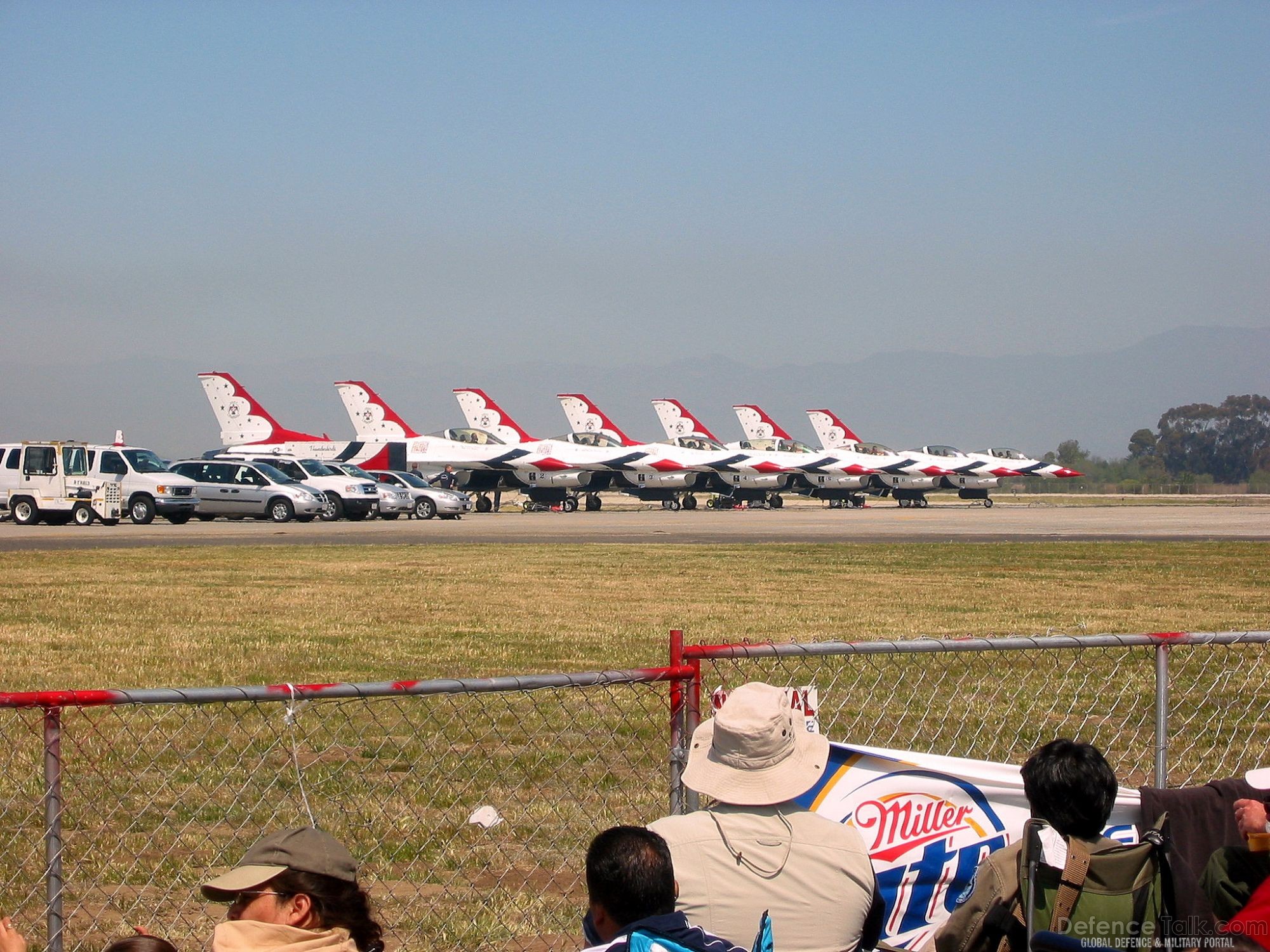 F-16, Thunderbirds - NBVC Air Show 2007