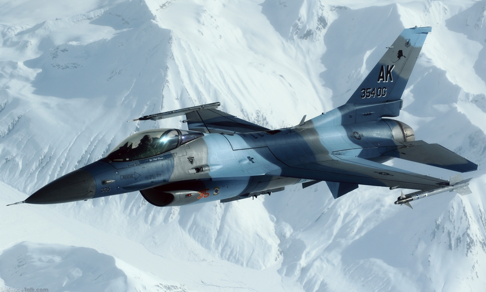 F-16 Viper Red Flag-Alaska