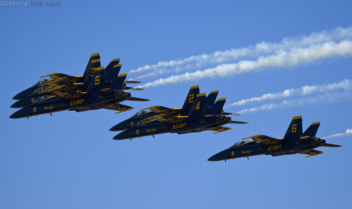 F-18 Blue Angels - Miramar 2010 air show