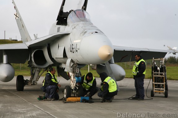 F-18 Fighter Aircraft - Spanish Air Force, Bold Avenger 2007