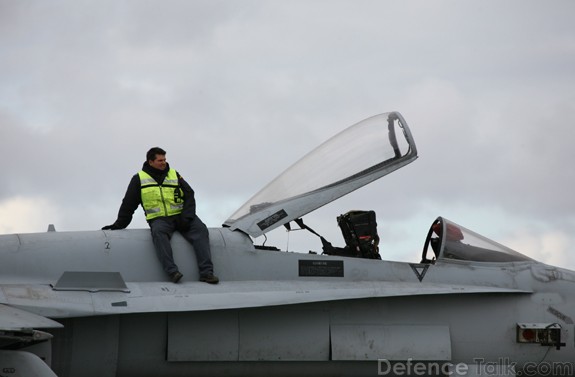 F-18 Fighter Aircraft - Spanish Air Force, Bold Avenger 2007