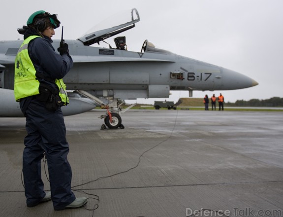 F-18 Fighter Aircraft - Spanish Air Force, Bold Avenger 2007