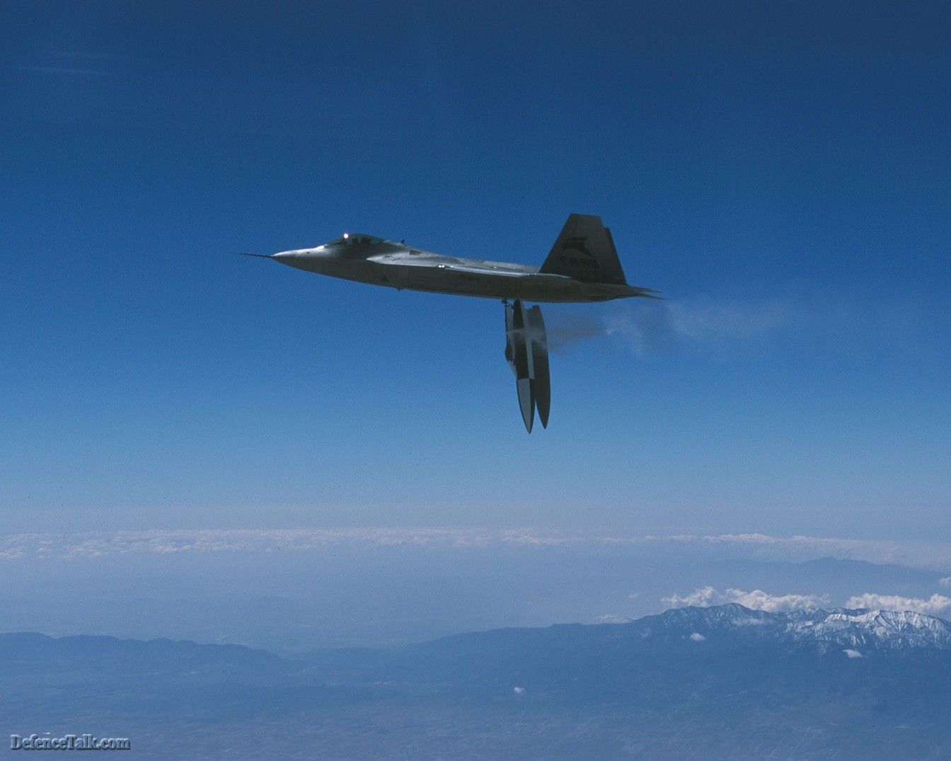 F-22 conducting a drop test.  Part 2