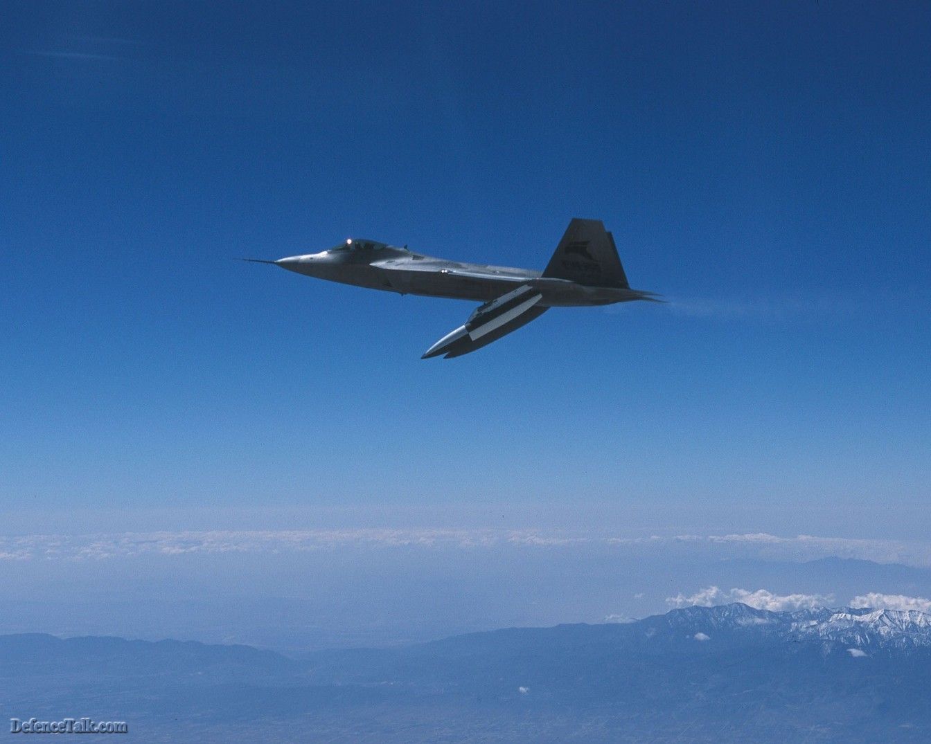 F-22 conducting a drop test.  Part 3