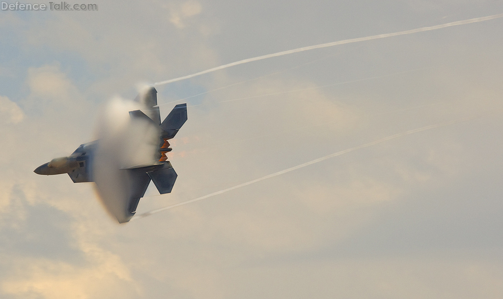 F-22 Raptor at Miramar 2010 air show